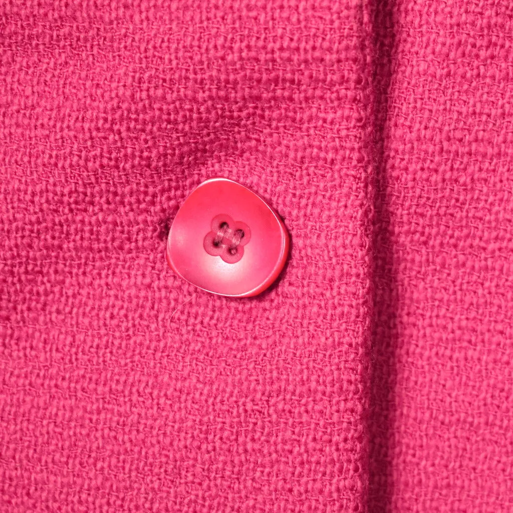 1960s Raspberry Wool Skirt Suit