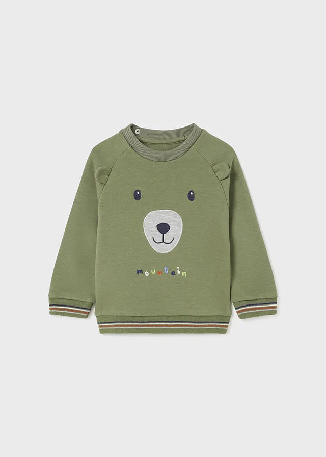 3 Piece Boys Bear Shirt & 2 Pants