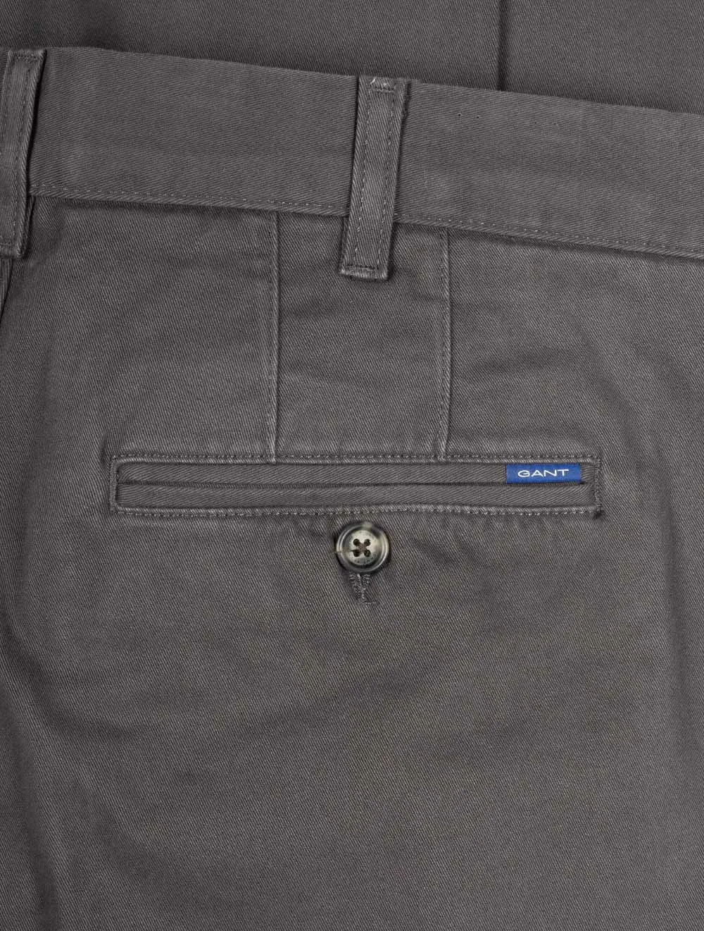 Allister Regular Fit Super Chinos Dark Graphite