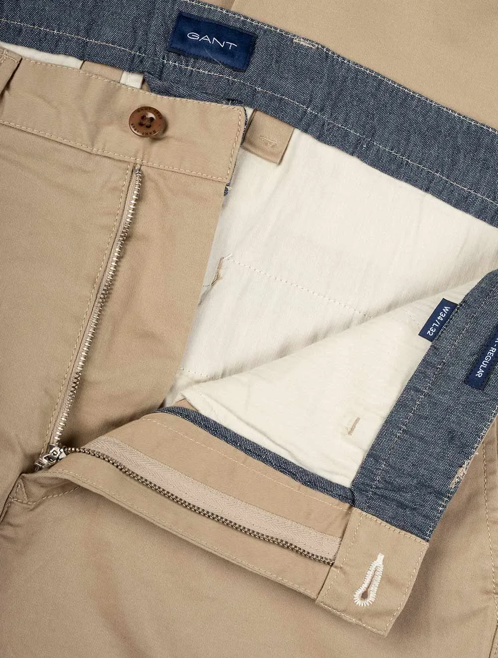 Allister Twill Chinos Dark Khaki