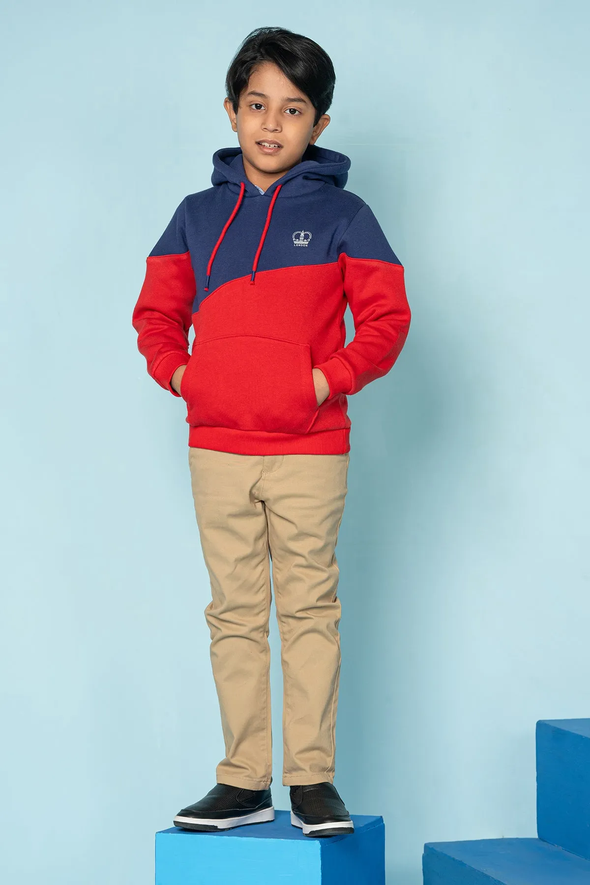 Boys RAMI Twill Straight Pant