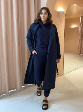 Camilla and Marc Talia Nylon Trench In Navy