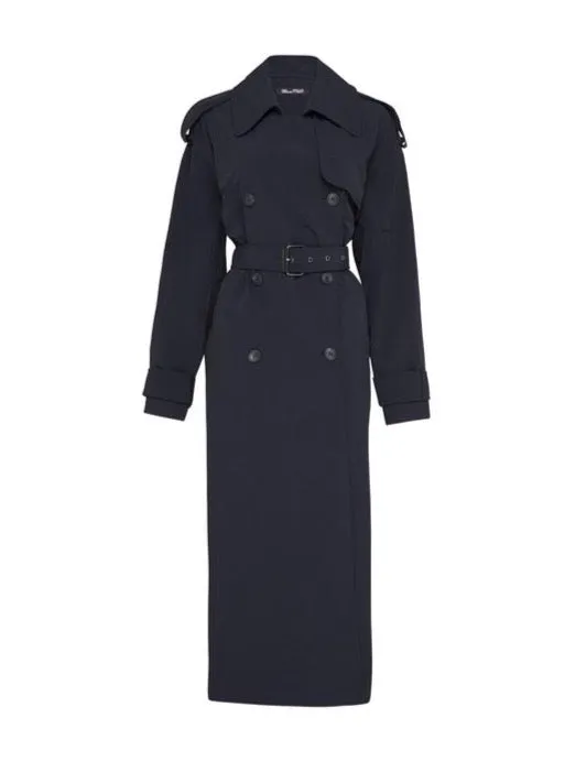 Camilla and Marc Talia Nylon Trench In Navy