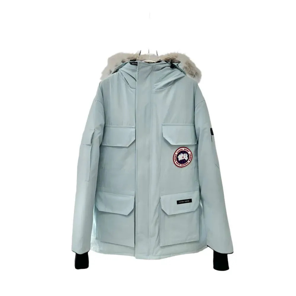 Canada Goose Blue Pale Expedition Down Jacket