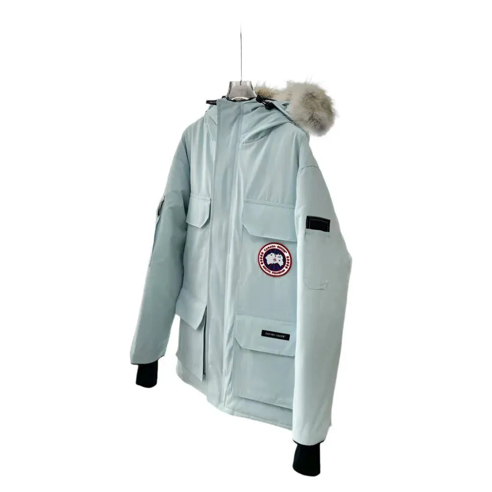 Canada Goose Blue Pale Expedition Down Jacket