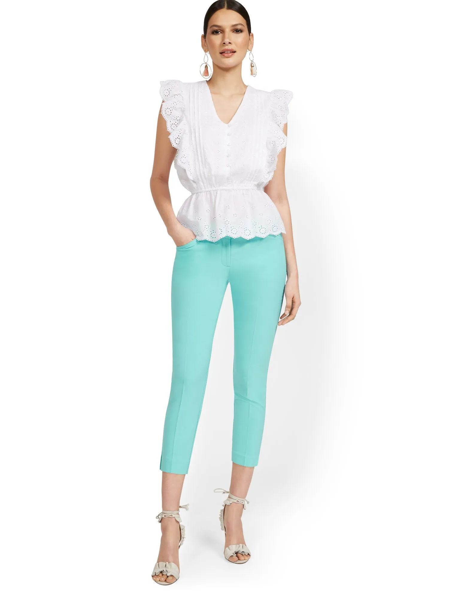 Capri Pant - Essential Stretch - 7th Avenue