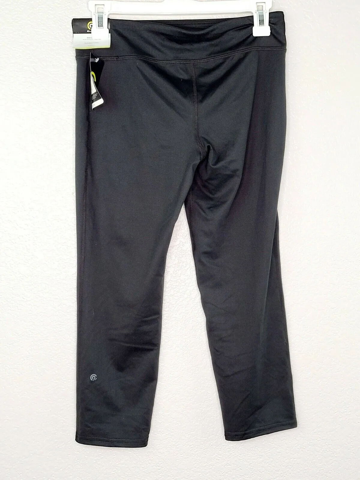 Champion C9 Duo Dry Girls Black Durable Fabric Stretch Athletic Capri Pants