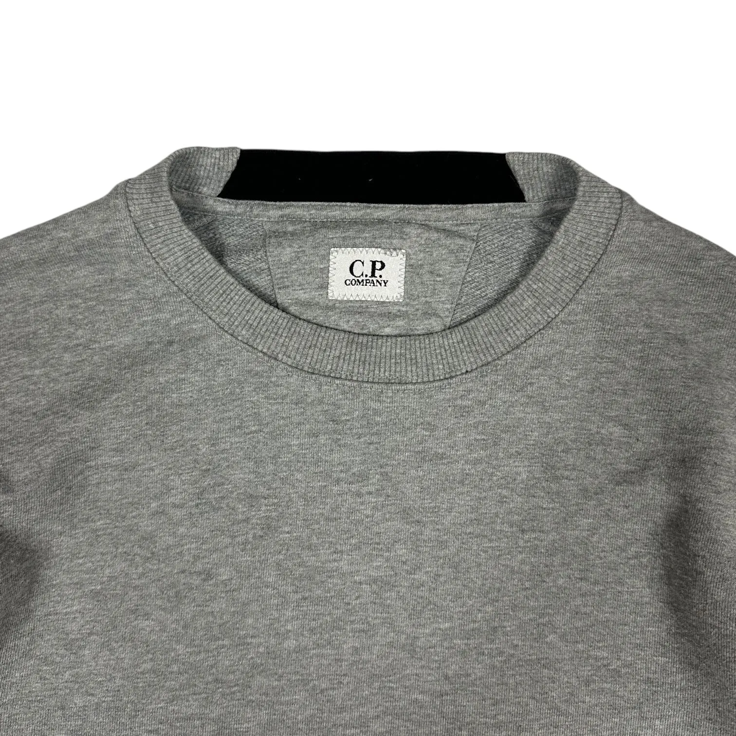 C.P. Company Grey Crewneck Goggle Sweatshirt