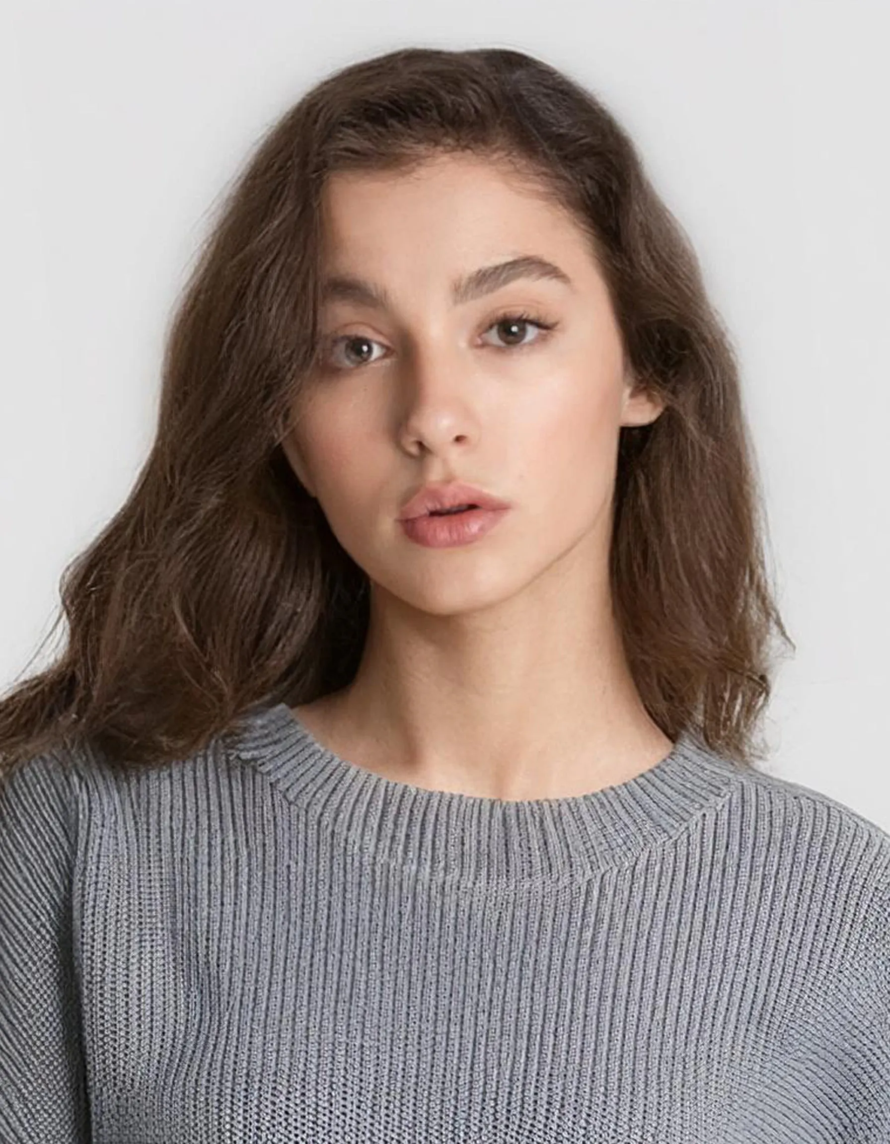 Dark Grey Crewneck Sweater