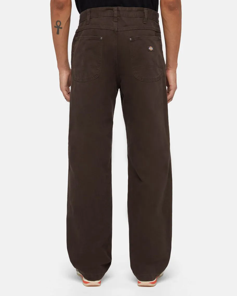 Dickies Duck Canvas Utility Trousers - Dark Brown