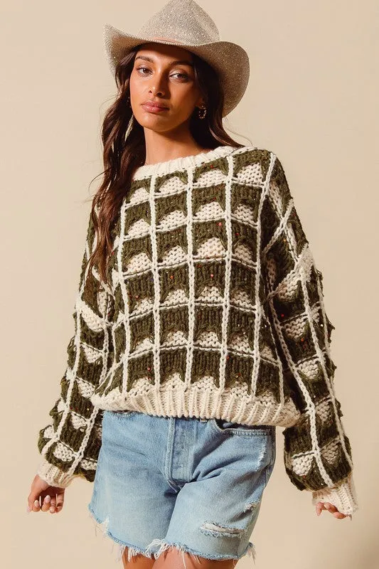 Disco Dream Sequin Sweater.