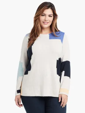 Easy Pieces Sweater in Blue Multi