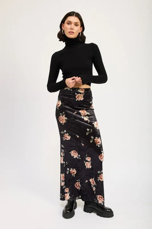 Emory Park High Waist Maxi Pencil Skirt