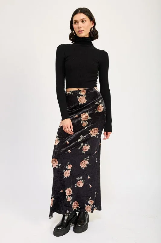 Emory Park High Waist Maxi Pencil Skirt