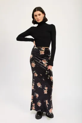 Emory Park High Waist Maxi Pencil Skirt