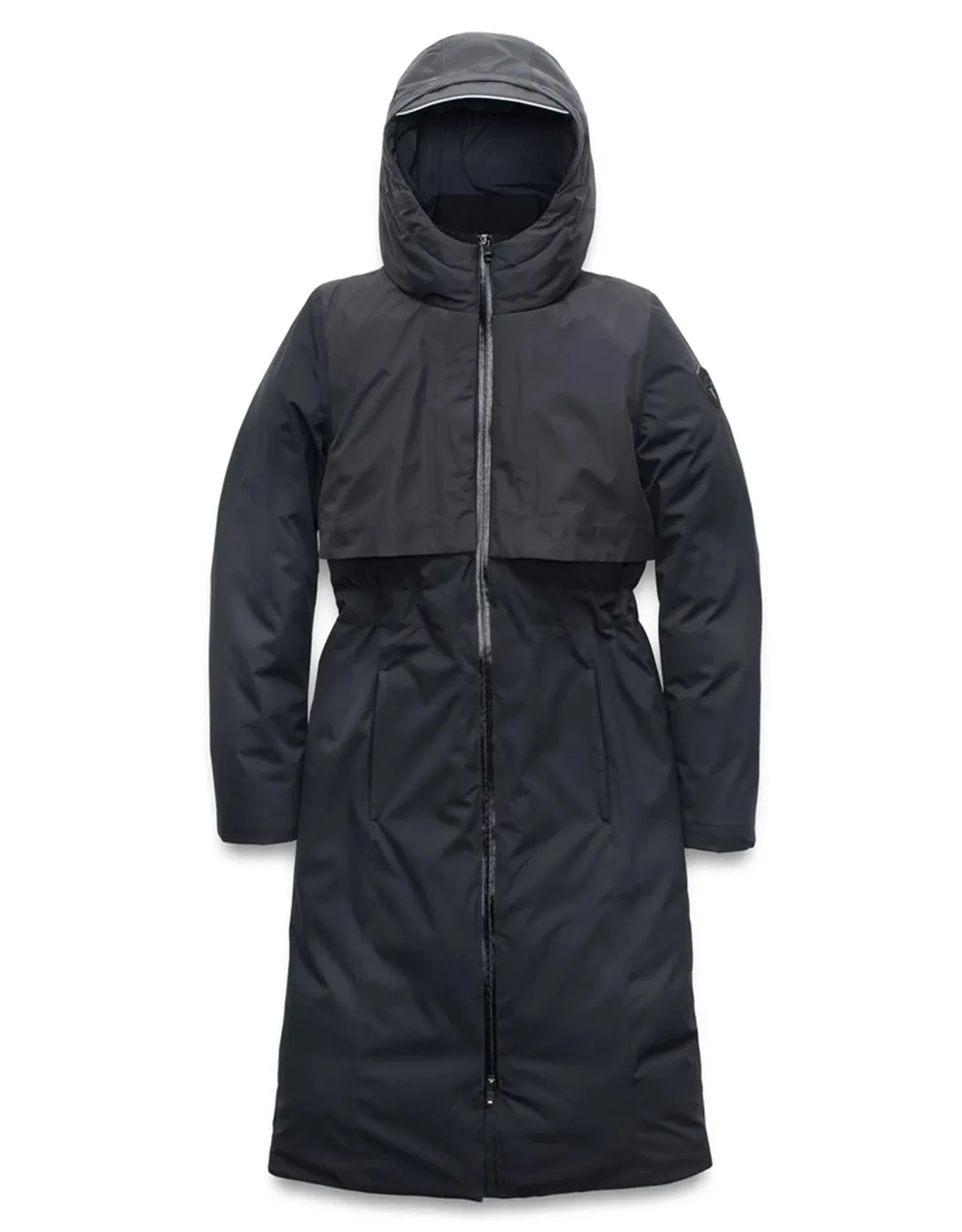 IRIS LADIES LONG PARKA BLACK