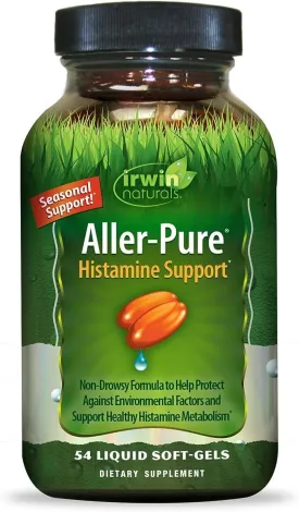 Irwin Naturals Aller-Pure, Histamine Support, 54 Liquid Soft-Gels