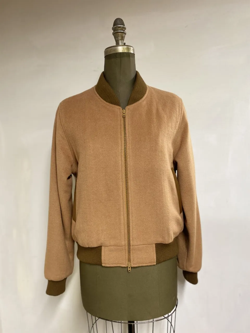 Kyle Aviator Jacket - 50% Cashmere & Wool