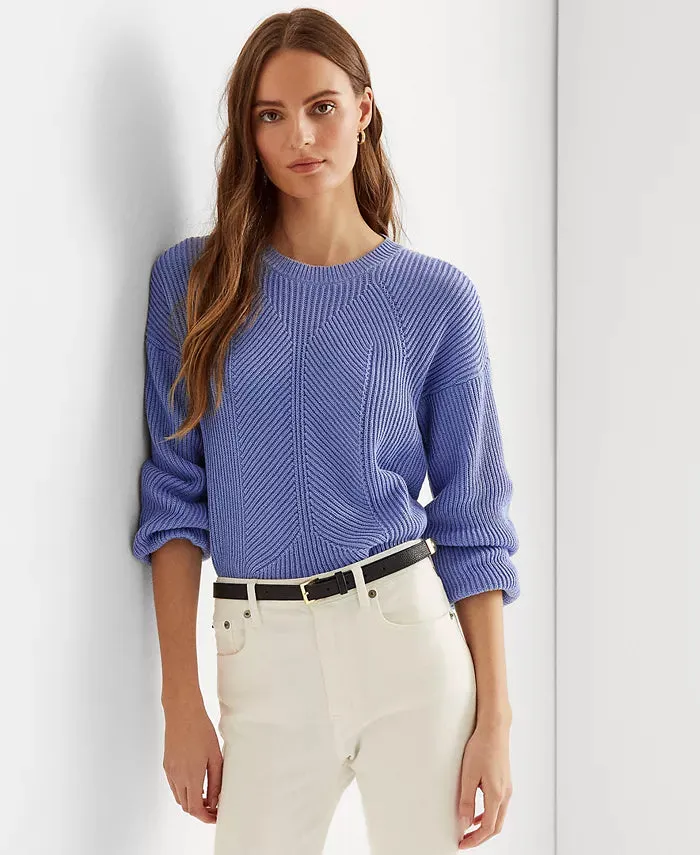 Lauren Ralph Lauren Blouson-Sleeve Sweater