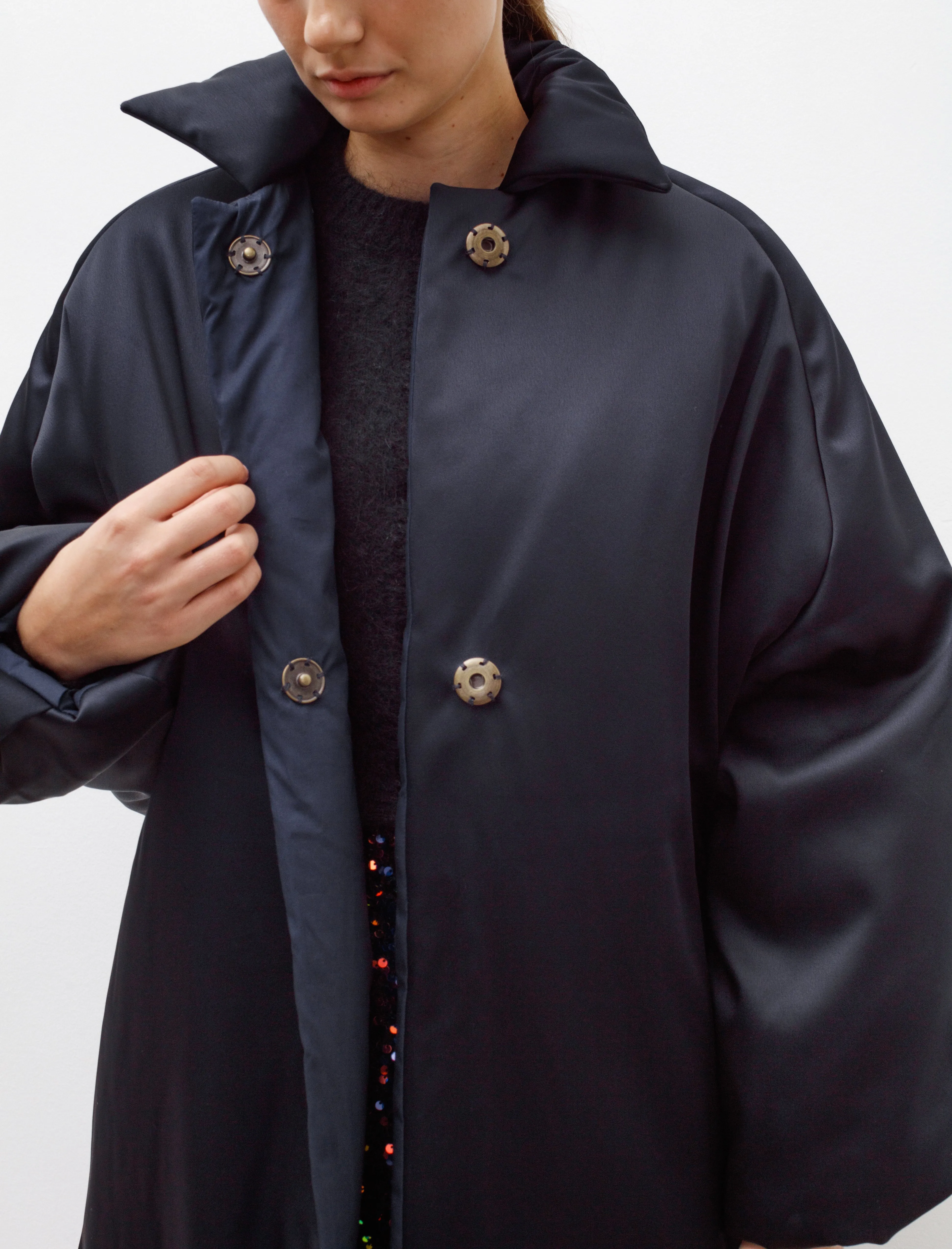 Lies Puffer Navy