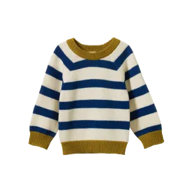 Nature Baby - Billy Jumper - Marine Blue Stripe