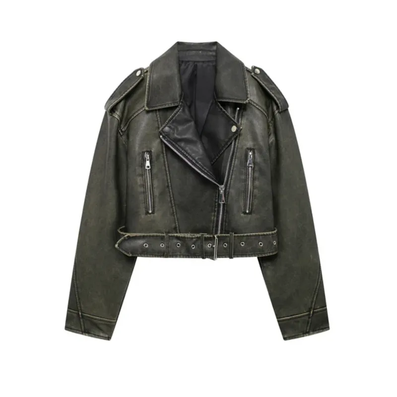 Onyx Street Faux Leather Jacket