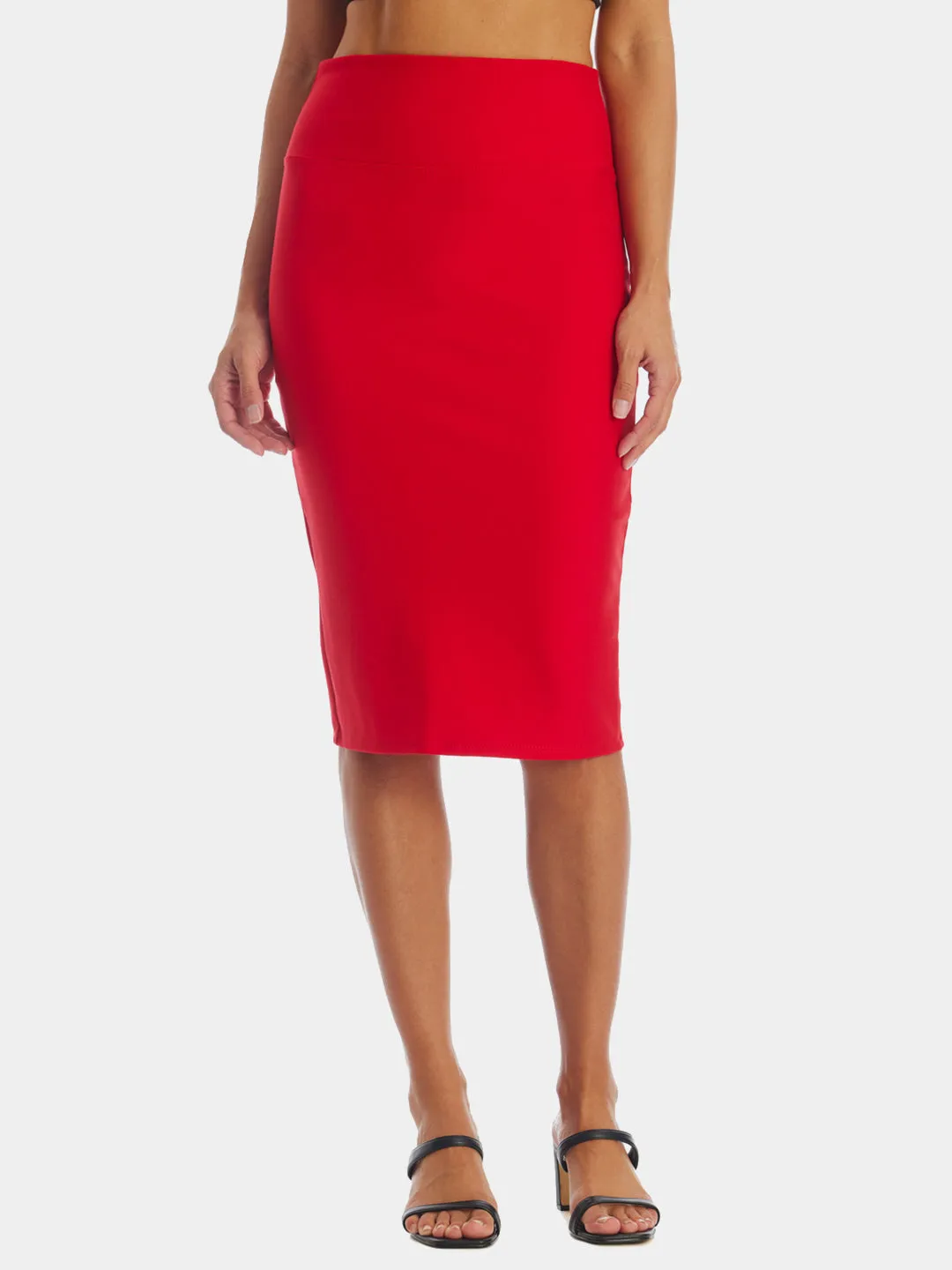 Ponte Pencil Skirt