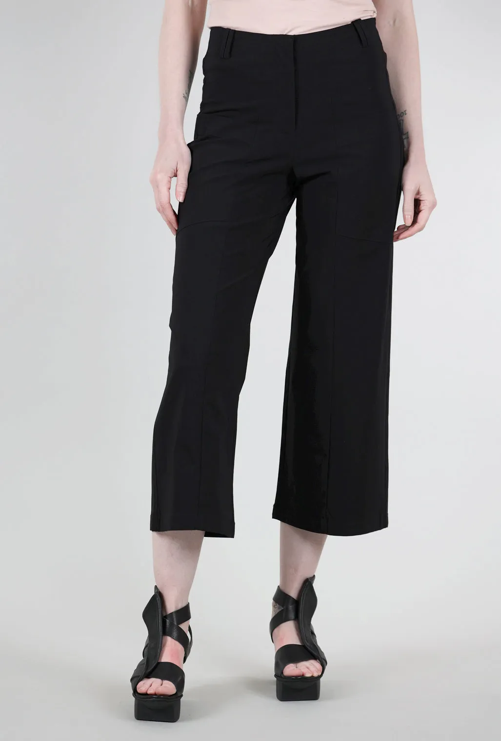 Power Stretch City Capri, Black