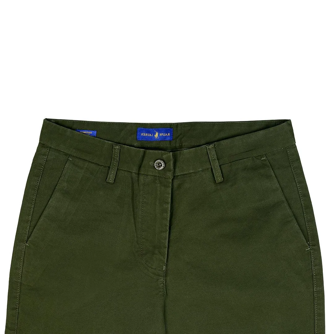 PRL Fashion Custom Fit Mesh Chinos-Green