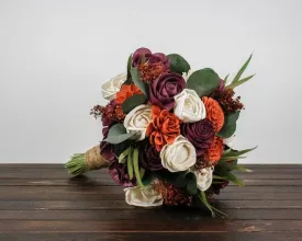 Pumpkin Eucalyptus Finished Bouquet - Large