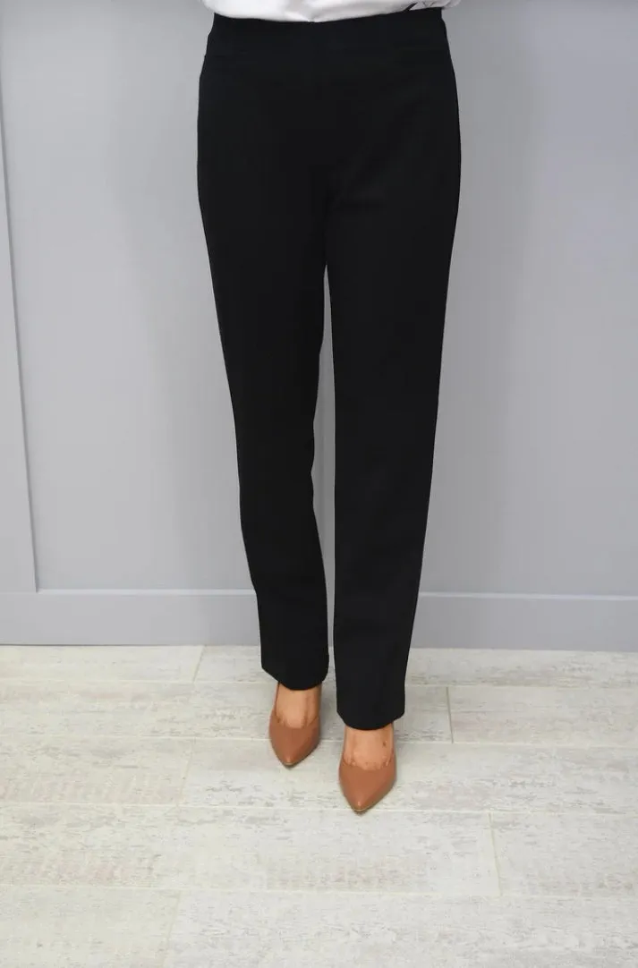 Robell Jacklyn Full Length Classic Trousers Black Or Navy 51408 5869