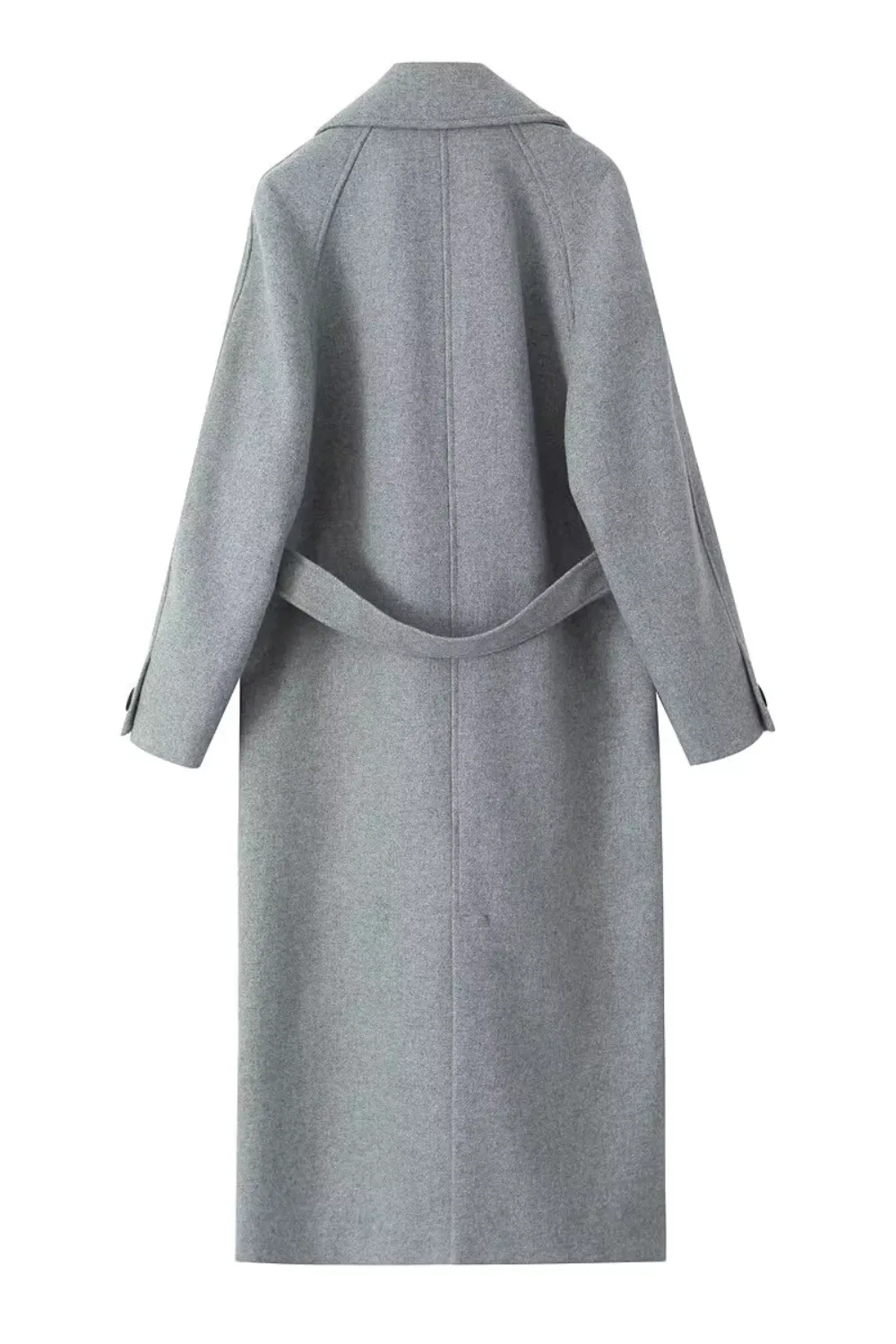 'Ruth' Wool Blend Belted Coat