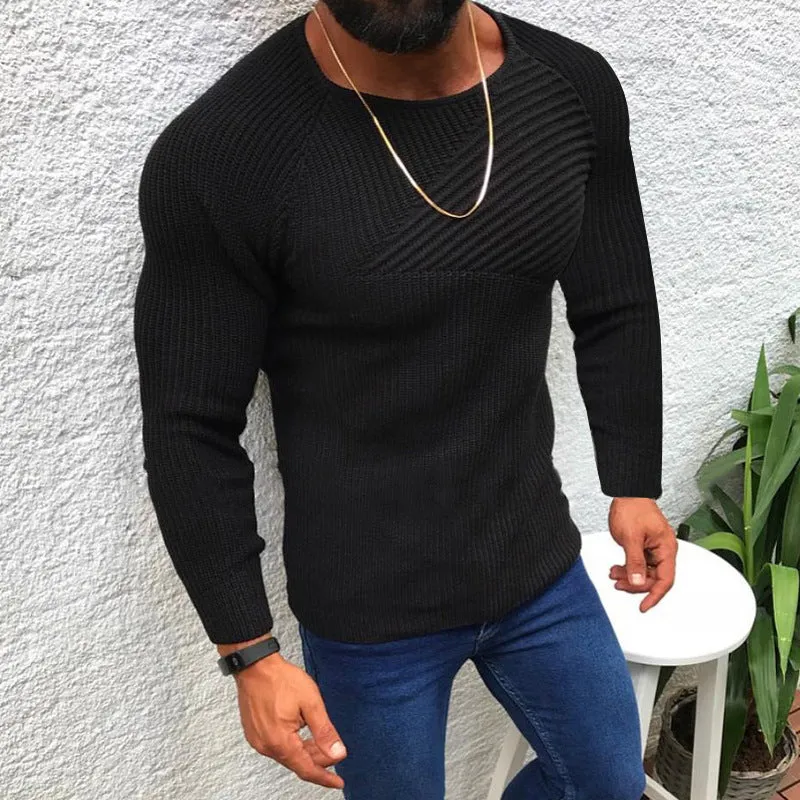 Slim Fit Crew Neck Sweater