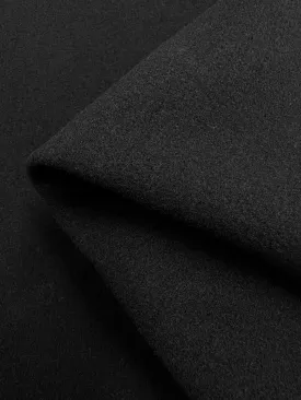 Textured Wool - Black - 150cm