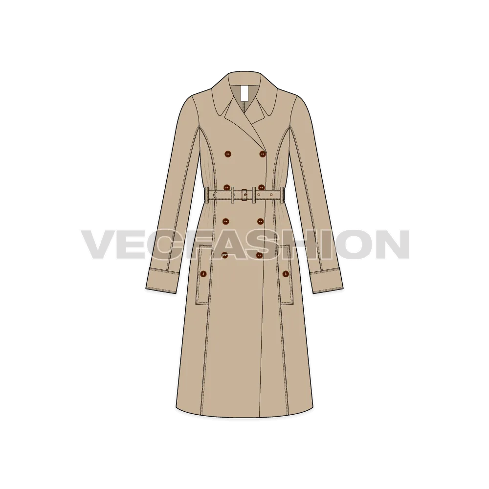 Women's Classic Trench Coat