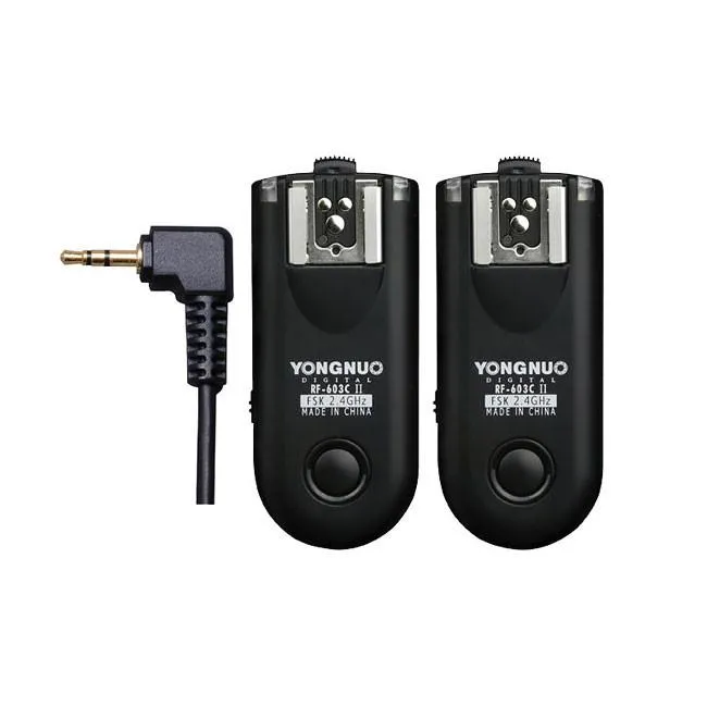 Yongnuo RF-603 II C1 Wireless Flash Speedlite Trigger Transceiver (Pair)